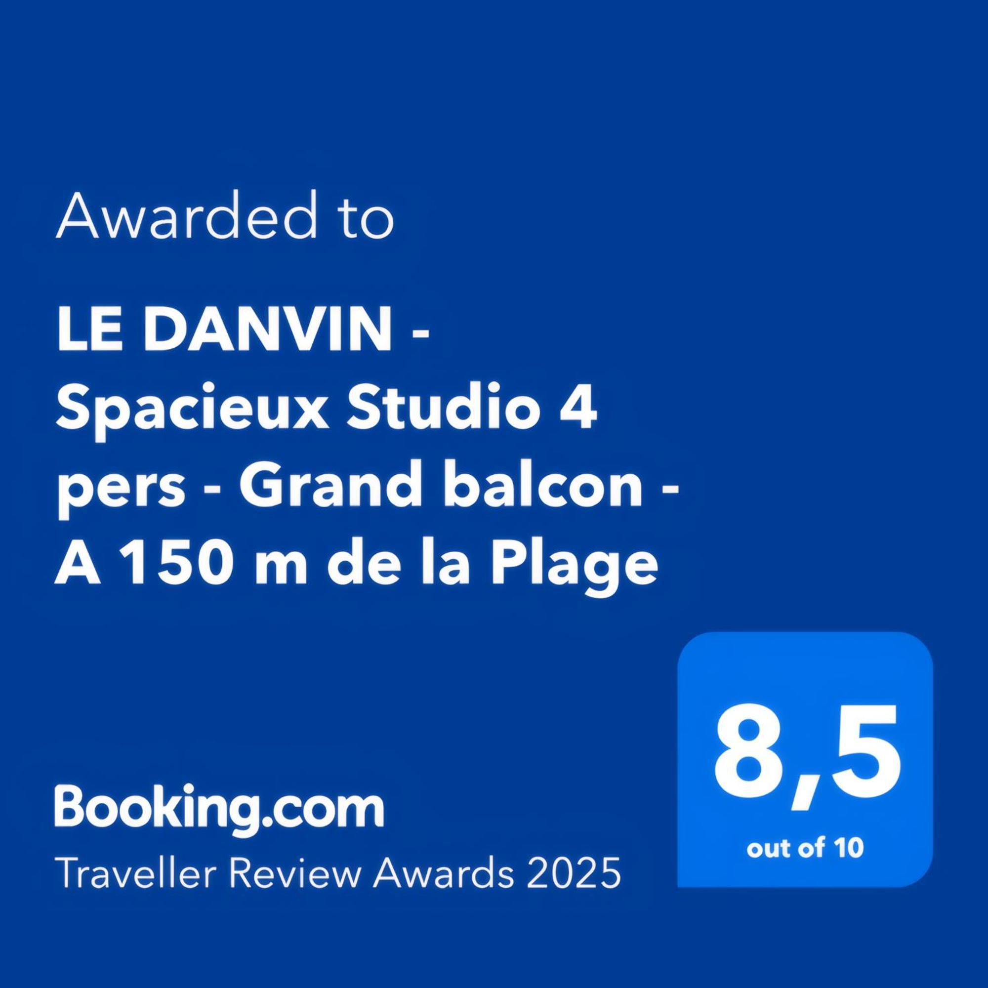 Berck Le Danvin - Spacieux Studio 4 Pers - Grand Balcon - A 150 M De La Plage מראה חיצוני תמונה